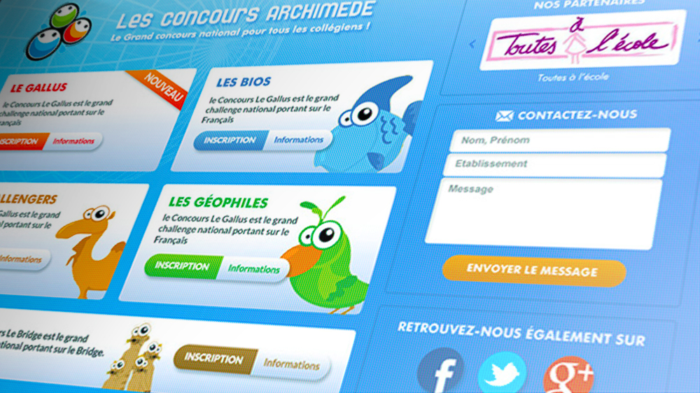 Site internet développé sur WordPress