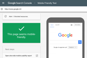 Google Mobile Friendly