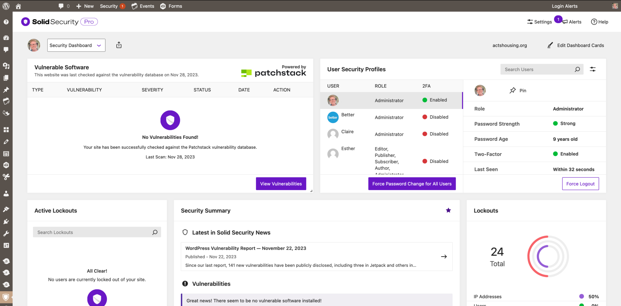 Sécurité WordPress : Le Plugin Solid Security Devient Kadence Security ...