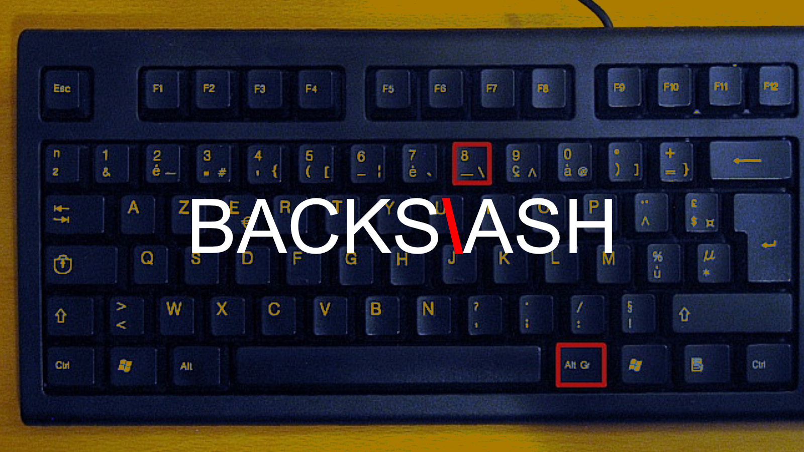 Comment Faire Un Slash Sur Un Clavier Qwerty Problème de backslash dans les articles WordPress ? - Webdesigner