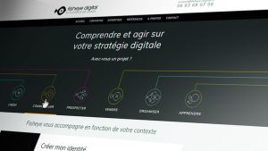 Création de site pour une agence de web-marketing