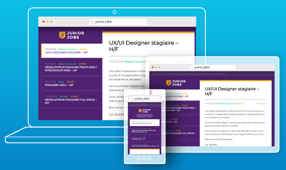 Liste des annonces d&rsquo;offre d’emplois et de stages